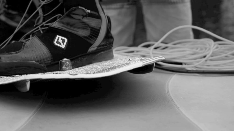 Wakeboard boat sesh with Jesse Scott