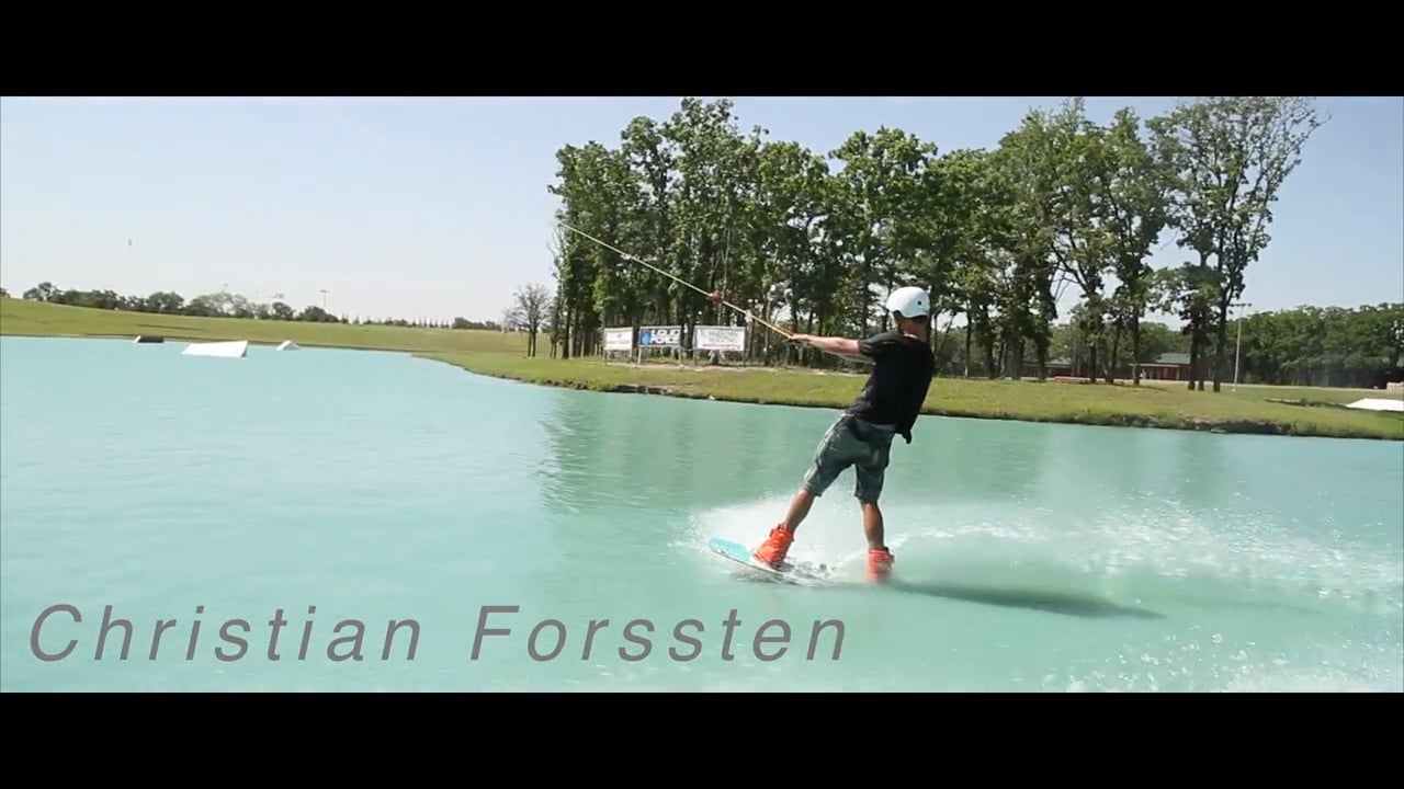 Christian Forssten Wakeboard trip to BSR Cable Park