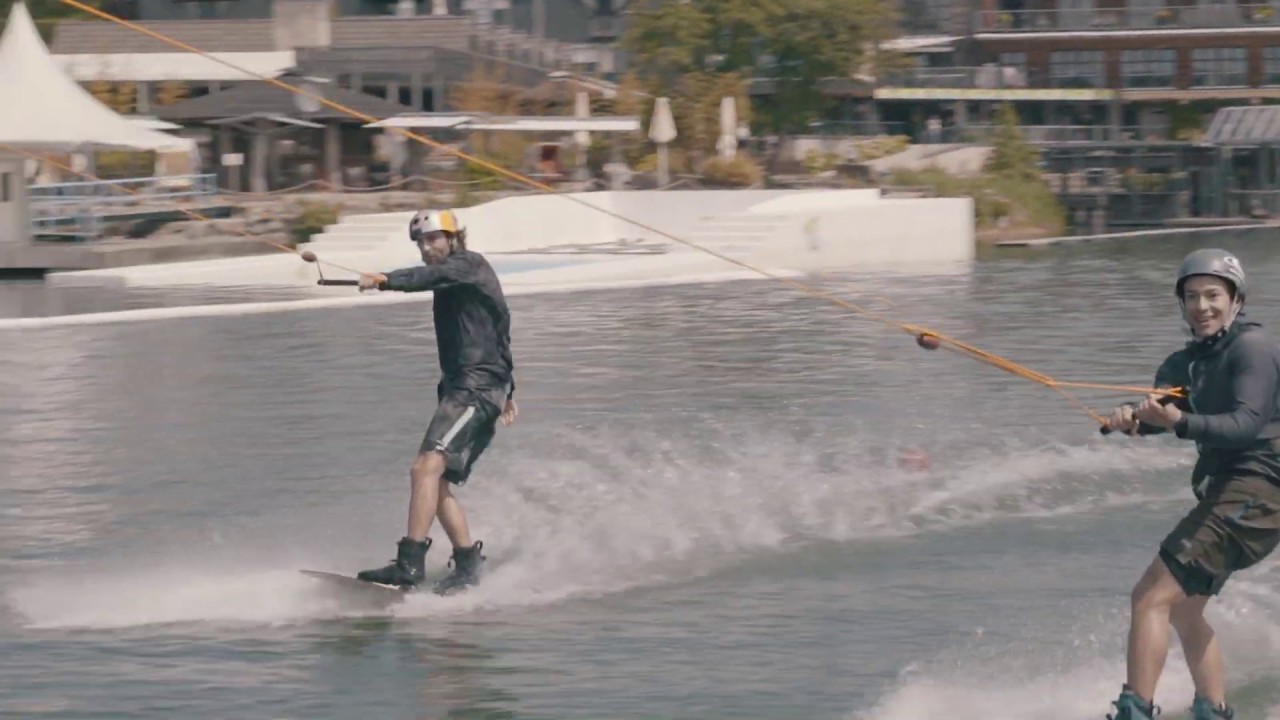 Increible session de Wakeboard con Nico Von Lerchenfeld y amigos