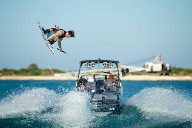 Wakeboard en Barco